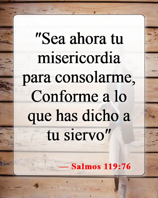 Versículos de la Biblia sobre la depresión (Salmos 119:76)