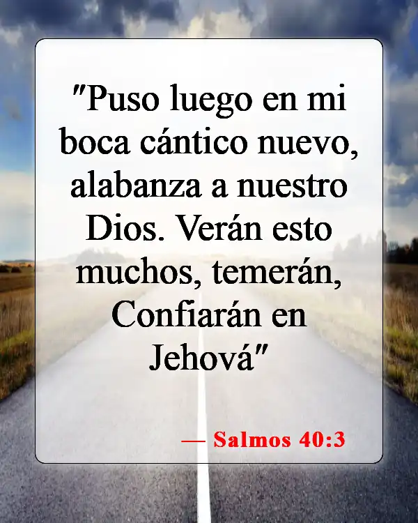 Versículos de la Biblia sobre la depresión (Salmos 40:3)