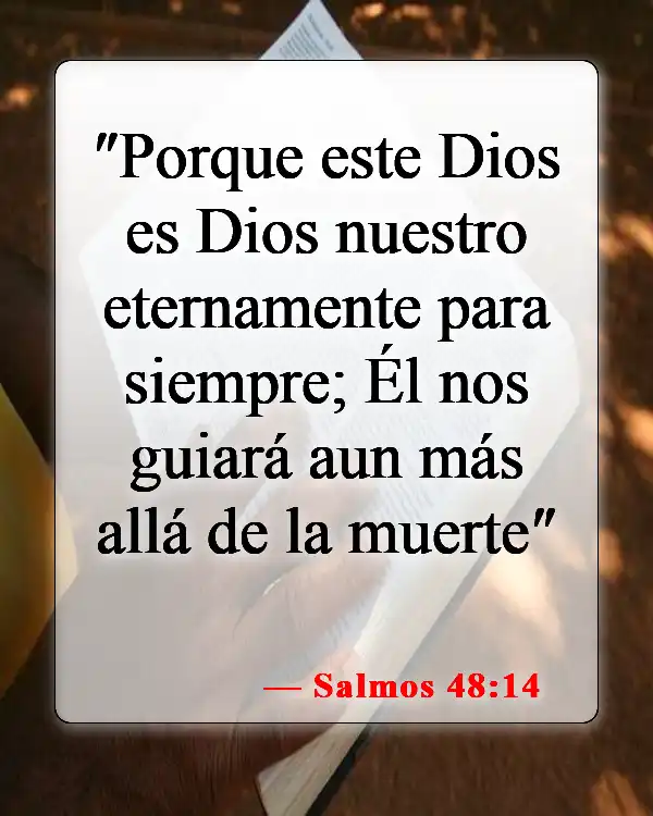 Versículos bíblicos sobre seguir a Dios (Salmos 48:14)