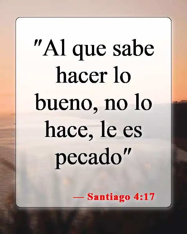 Versículos bíblicos sobre los bebés que van al cielo (Santiago 4:17)