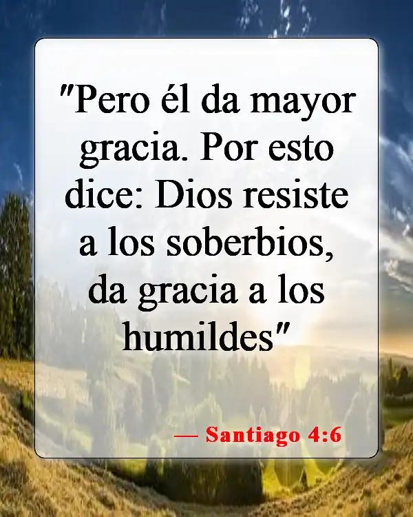 Versículos de la Biblia sobre la gracia de Dios (Santiago 4:6)