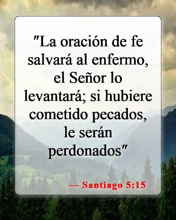 Versículos bíblicos sobre la adicción a las drogas (Santiago 5:15)