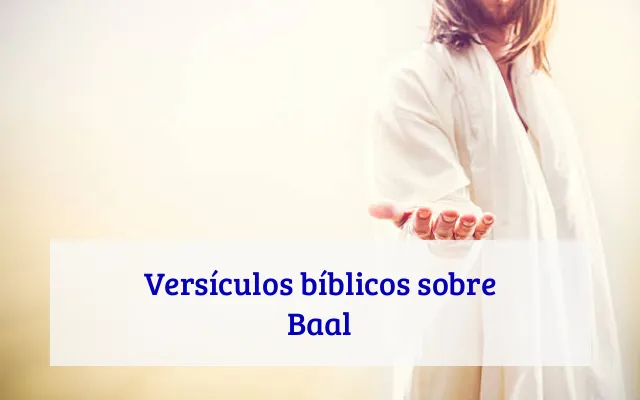 Versículos bíblicos sobre Baal