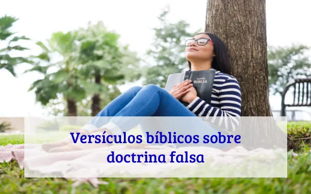 Versículos bíblicos sobre doctrina falsa