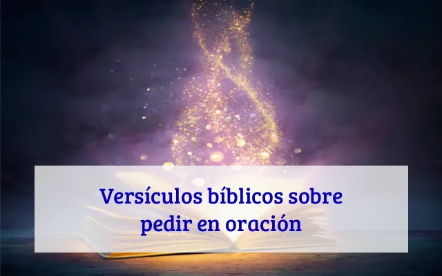 Versículos bíblicos sobre pedir en oración