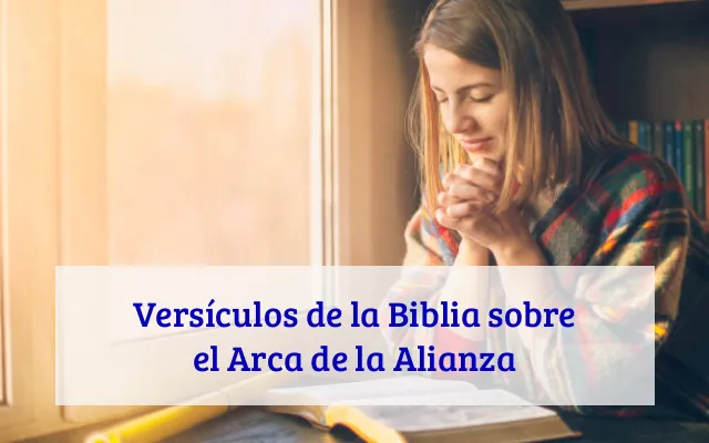 Versículos de la Biblia sobre el Arca de la Alianza