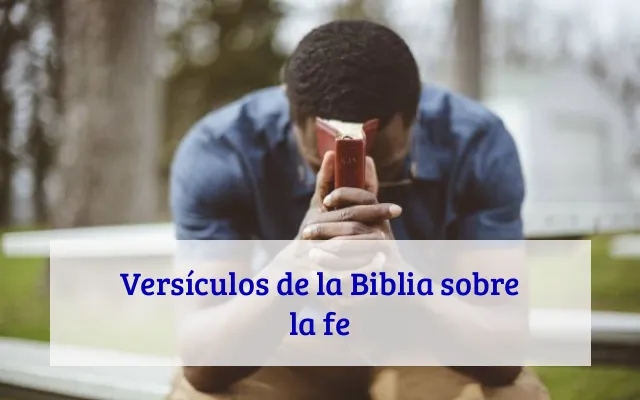 Versículos de la Biblia sobre la fe
