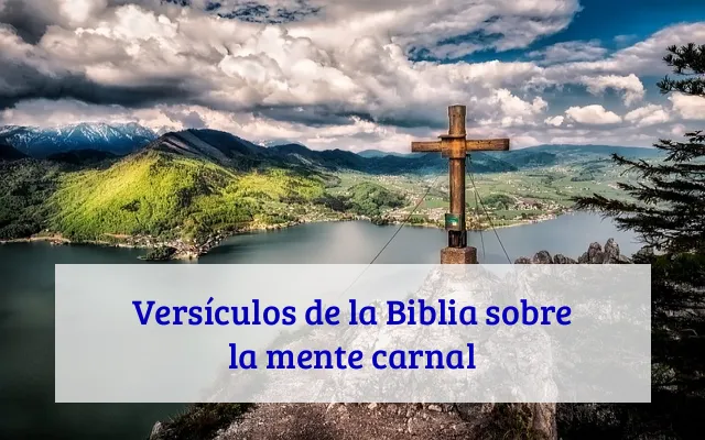 Versículos de la Biblia sobre la mente carnal