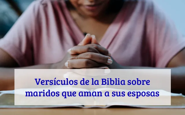 Versículos de la Biblia sobre maridos que aman a sus esposas