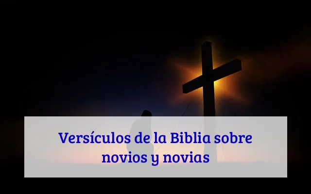 Versículos de la Biblia sobre novios y novias